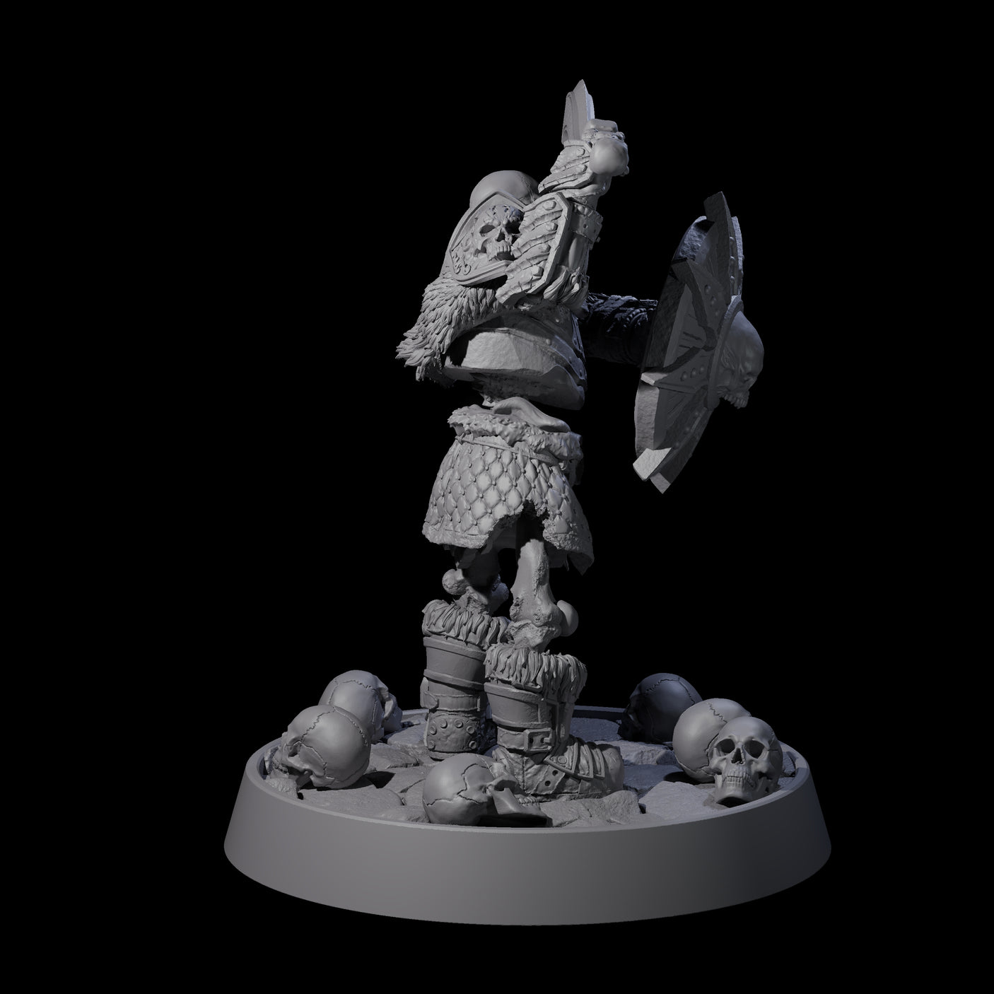 Horrible Undead Horde M Miniature for Dungeons and Dragons, Pathfinder or other TTRPGs
