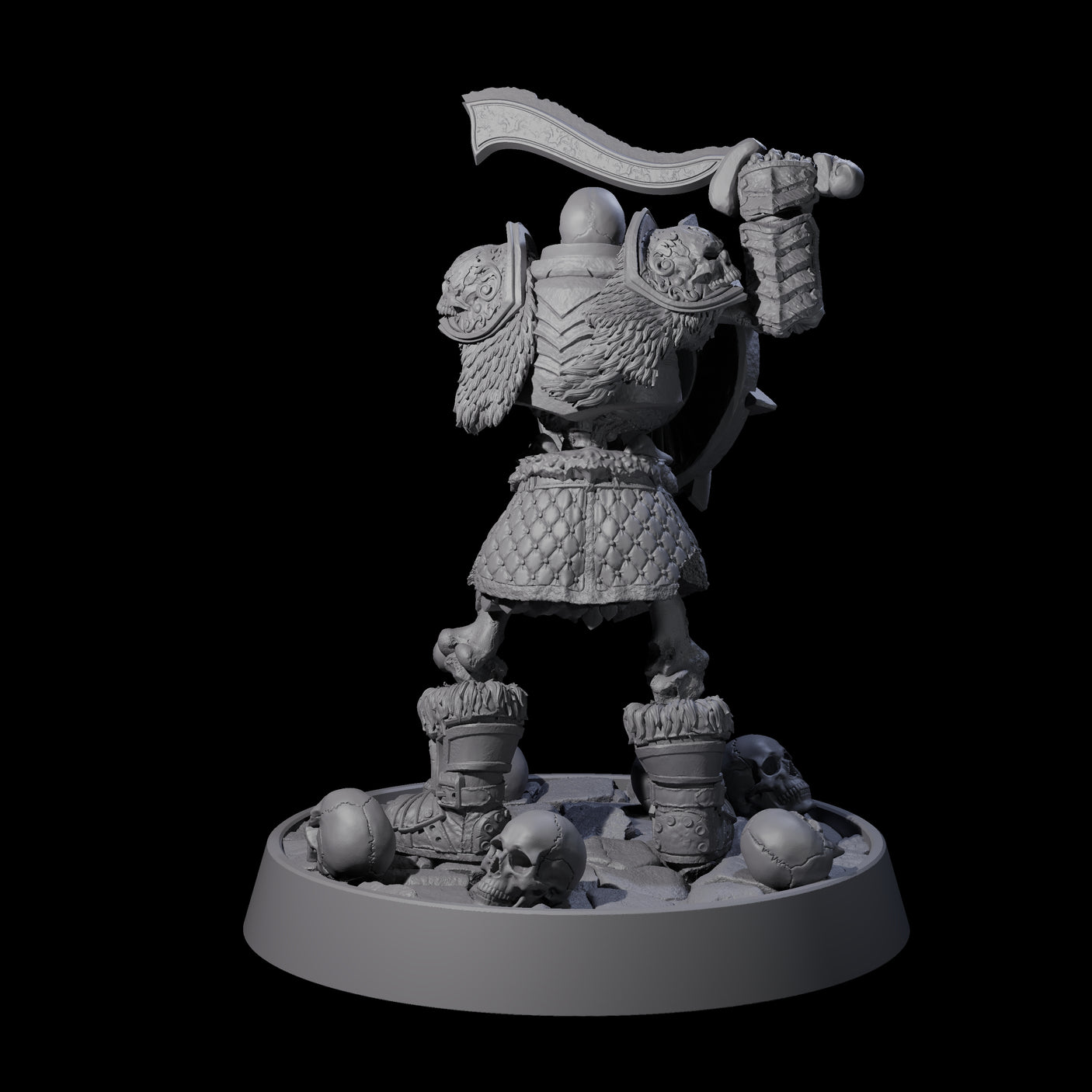 Horrible Undead Horde M Miniature for Dungeons and Dragons, Pathfinder or other TTRPGs
