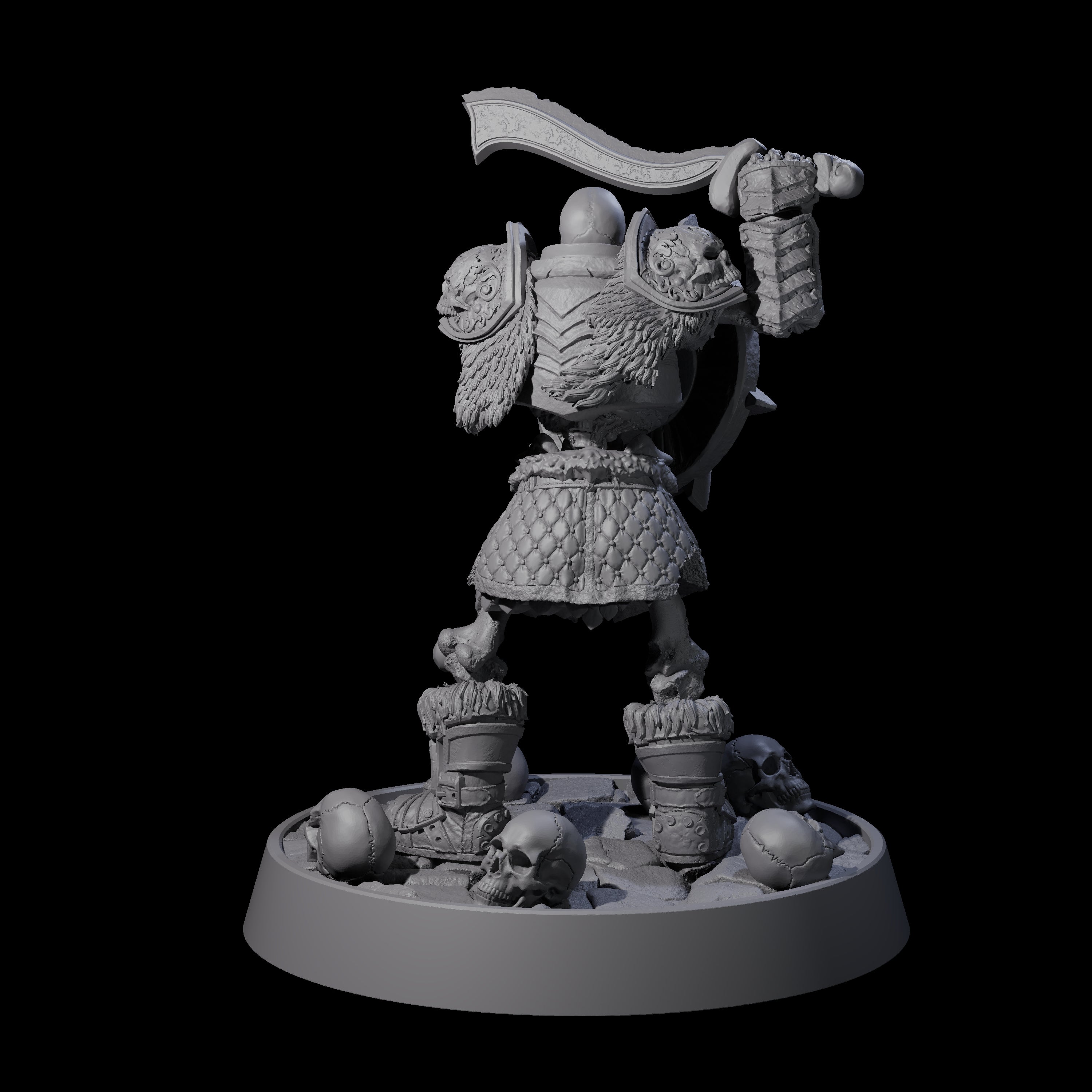 Horrible Undead Horde M Miniature for Dungeons and Dragons, Pathfinder or other TTRPGs
