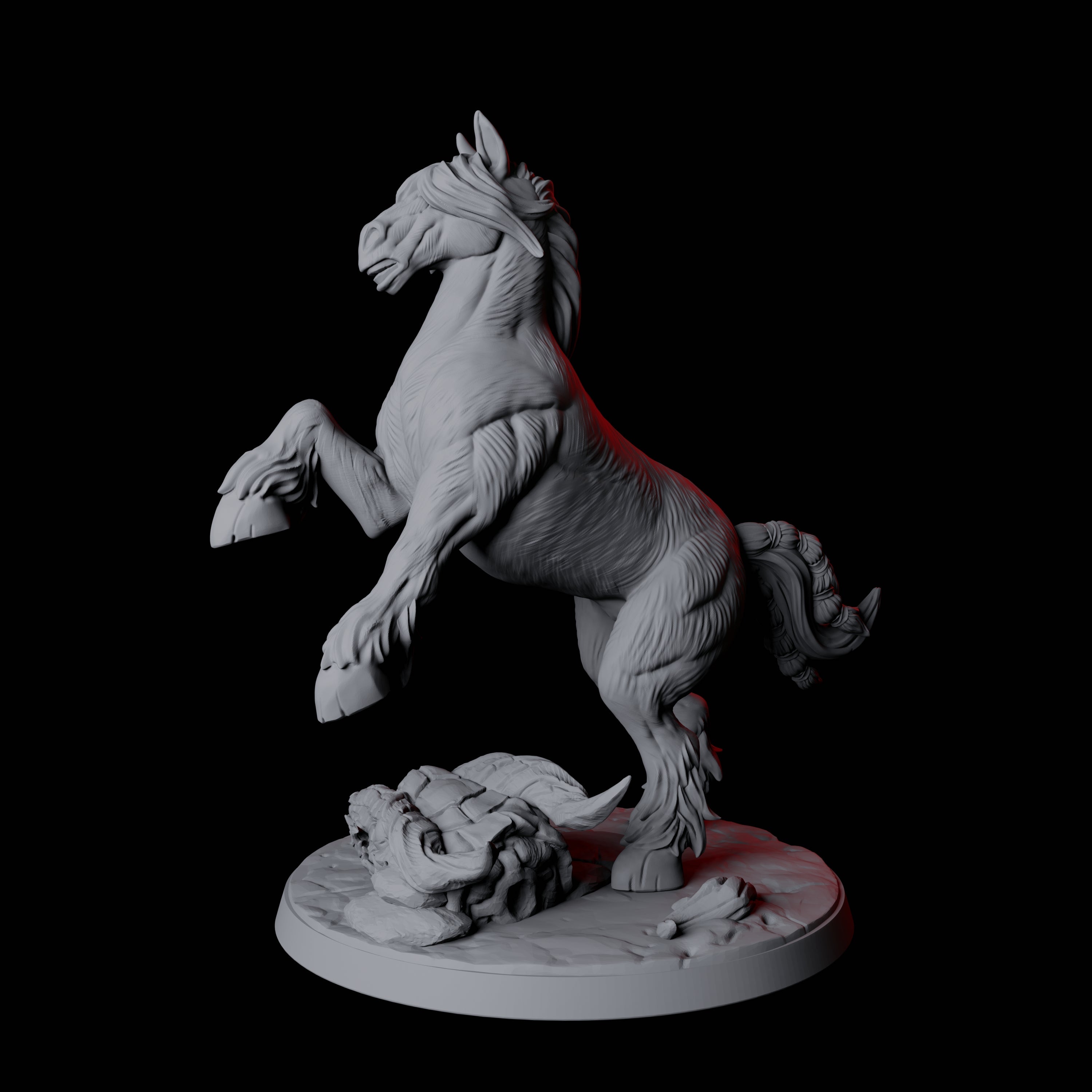 Horse Lord of the Open Plains Miniature for Dungeons and Dragons, Pathfinder or other TTRPGs