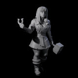 Horse Shoe Blacksmith Miniature for Dungeons and Dragons, Pathfinder or other TTRPGs