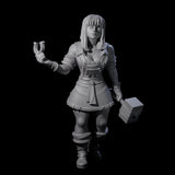 Horse Shoe Blacksmith Miniature for Dungeons and Dragons, Pathfinder or other TTRPGs