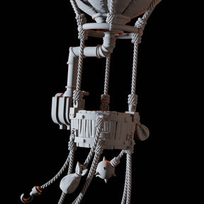 Hot Air Balloon Miniature for Dungeons and Dragons, Pathfinder or other TTRPGs