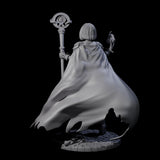 Hot Fire Mage Miniature for Dungeons and Dragons, Pathfinder or other TTRPGs