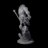 Howling Lycan A Miniature for Dungeons and Dragons, Pathfinder or other TTRPGs