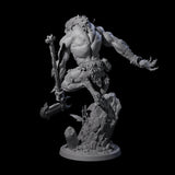 Howling Lycan A Miniature for Dungeons and Dragons, Pathfinder or other TTRPGs