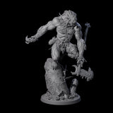 Howling Lycan A Miniature for Dungeons and Dragons, Pathfinder or other TTRPGs