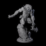 Howling Lycan A Miniature for Dungeons and Dragons, Pathfinder or other TTRPGs