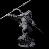 Howling Lycan B Miniature for Dungeons and Dragons, Pathfinder or other TTRPGs
