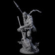 Howling Lycan B Miniature for Dungeons and Dragons, Pathfinder or other TTRPGs