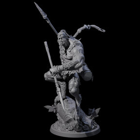 Howling Lycan B Miniature for Dungeons and Dragons, Pathfinder or other TTRPGs