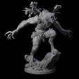 Howling Lycan D Miniature for Dungeons and Dragons, Pathfinder or other TTRPGs