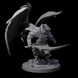 Huge Dragonborn Executor Miniature for Dungeons and Dragons, Pathfinder or other TTRPGs