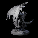 Huge Dragonborn Executor Miniature for Dungeons and Dragons, Pathfinder or other TTRPGs