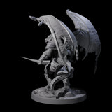 Huge Dragonborn Executor Miniature for Dungeons and Dragons, Pathfinder or other TTRPGs