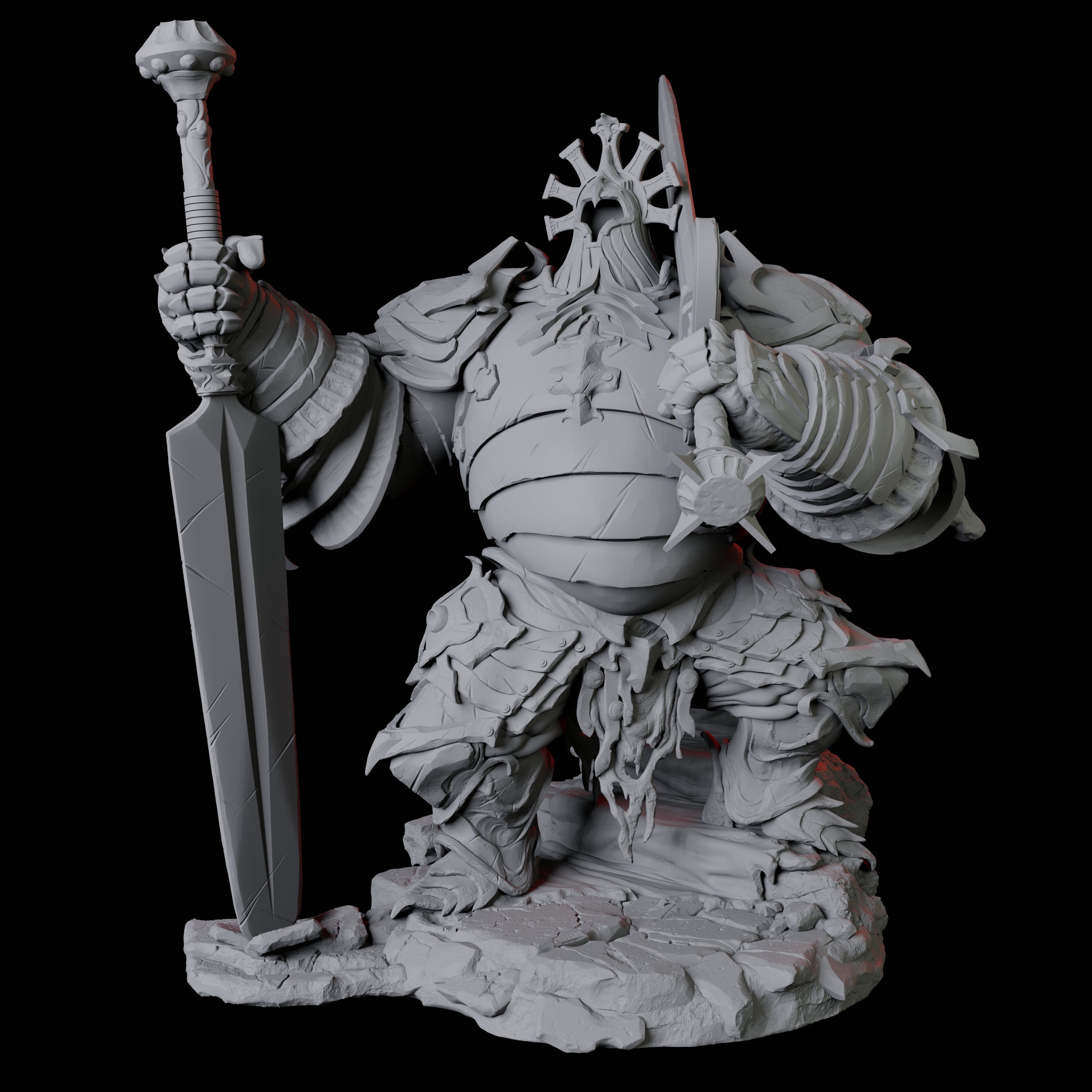 Hulking Animated Armour A Miniature for Dungeons and Dragons, Pathfinder or other TTRPGs