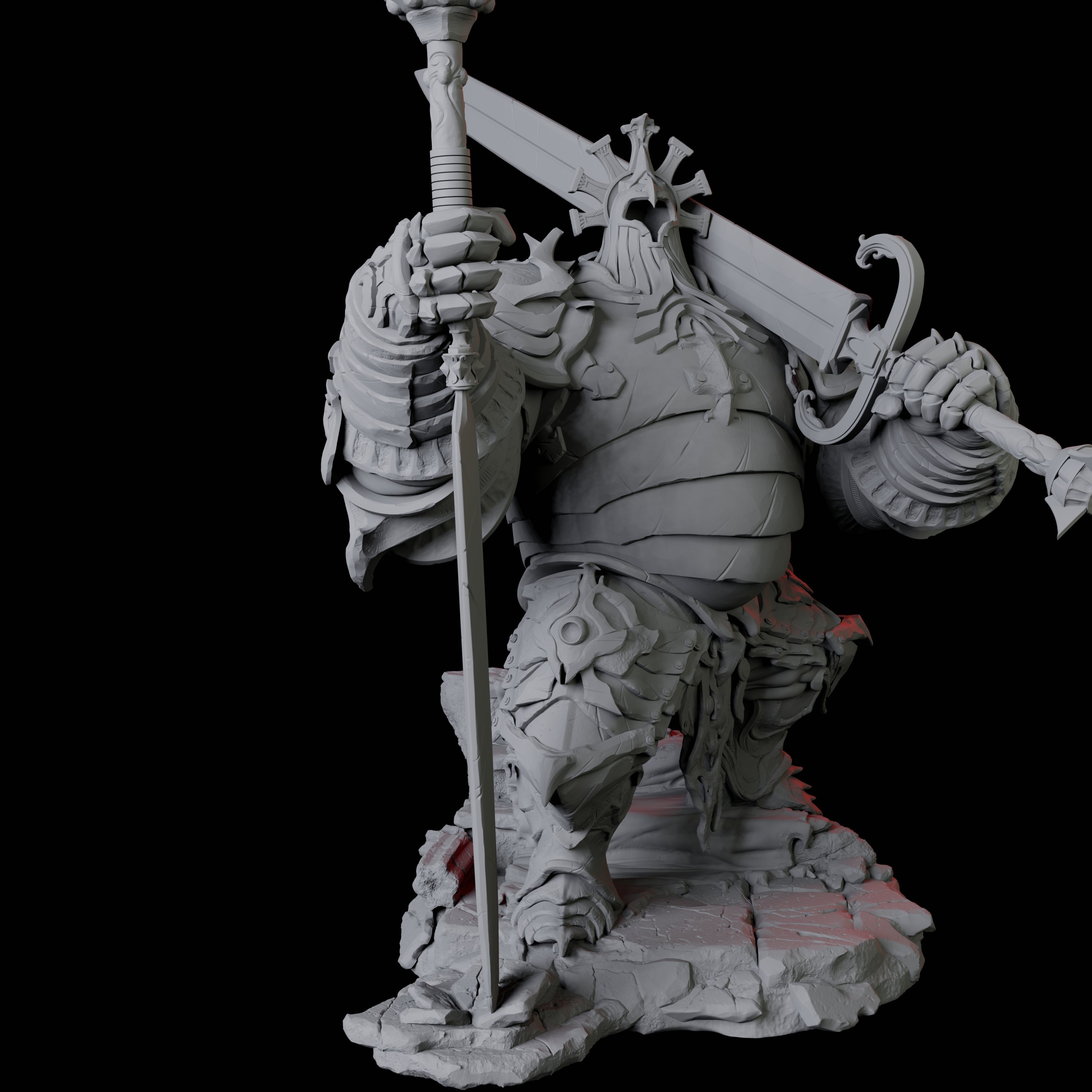 Hulking Animated Armour A Miniature for Dungeons and Dragons, Pathfinder or other TTRPGs