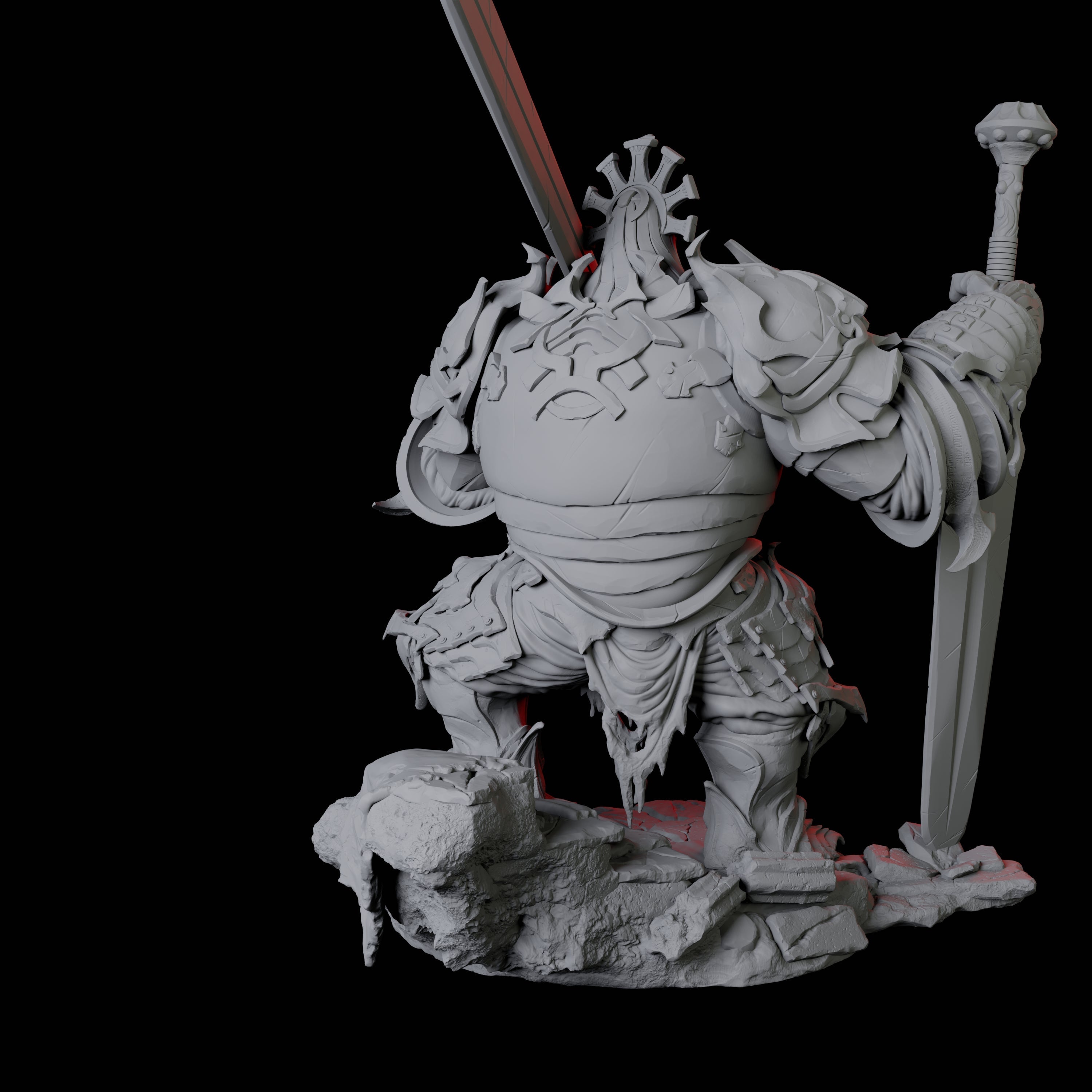 Hulking Animated Armour A Miniature for Dungeons and Dragons, Pathfinder or other TTRPGs