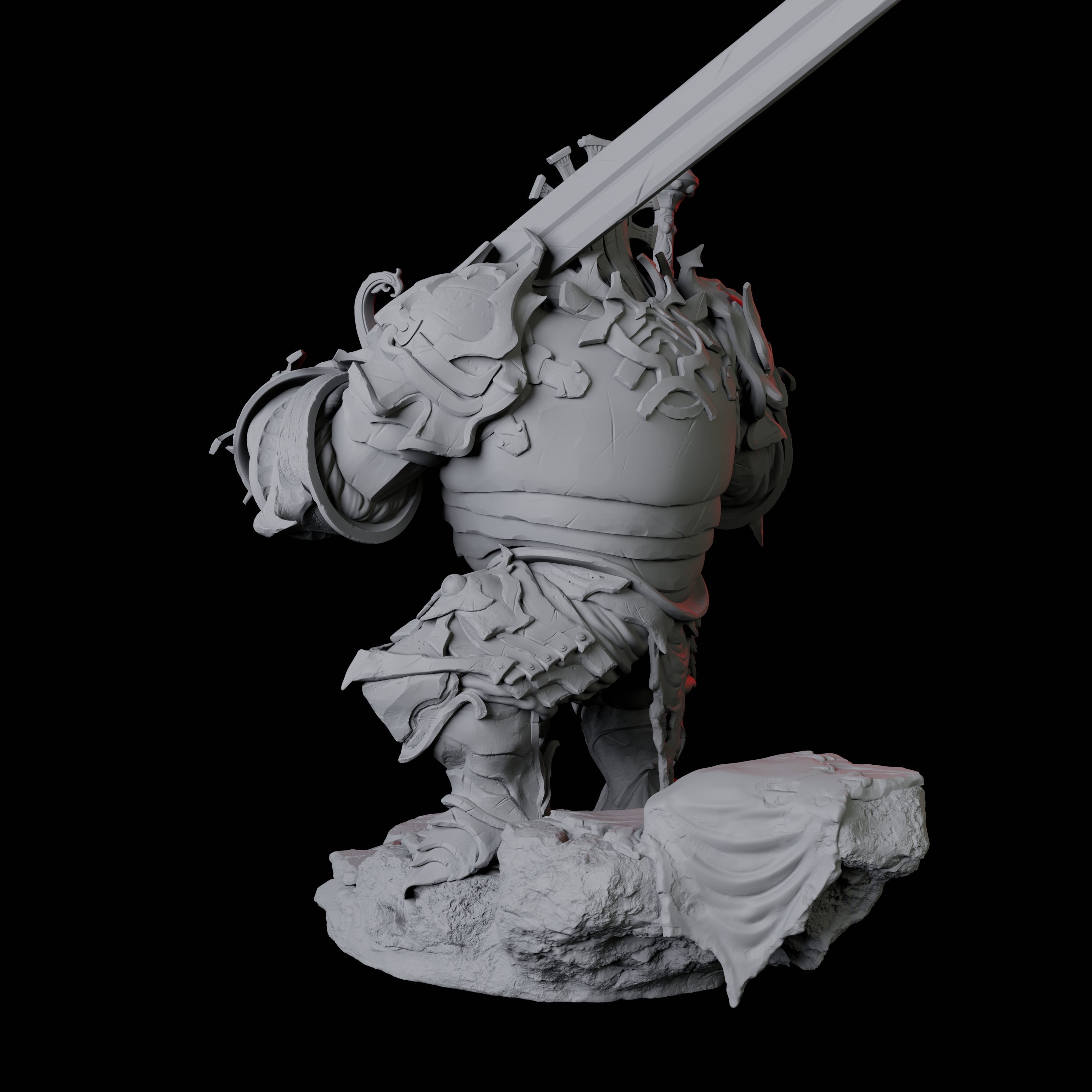 Hulking Animated Armour A Miniature for Dungeons and Dragons, Pathfinder or other TTRPGs