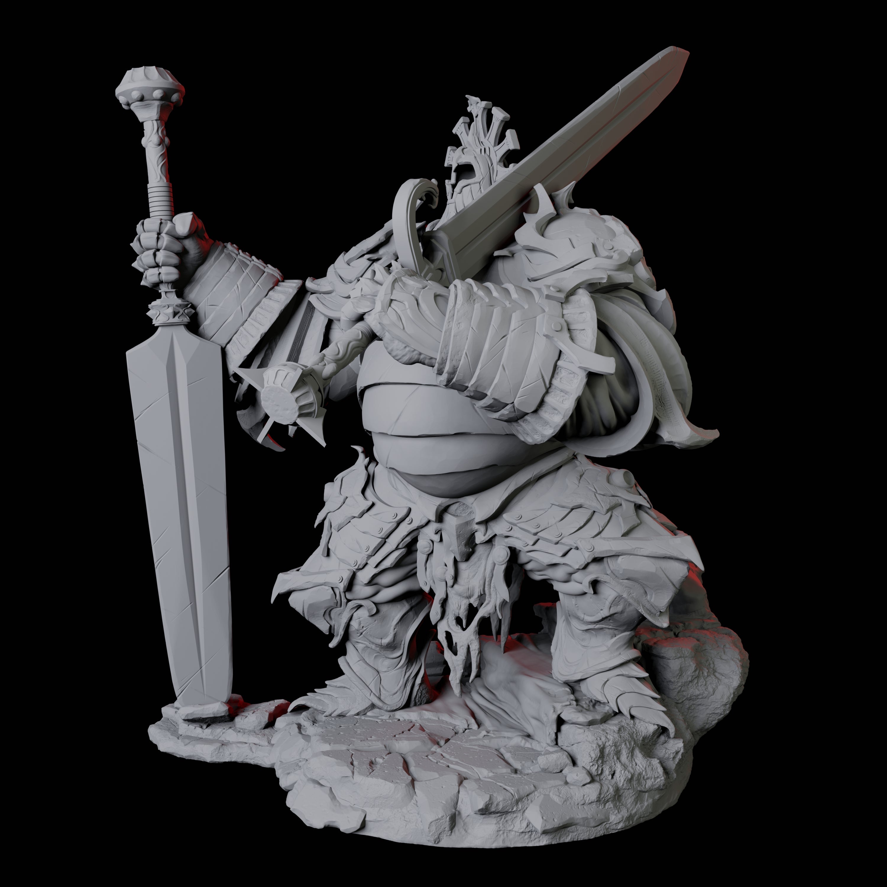 Hulking Animated Armour A Miniature for Dungeons and Dragons, Pathfinder or other TTRPGs