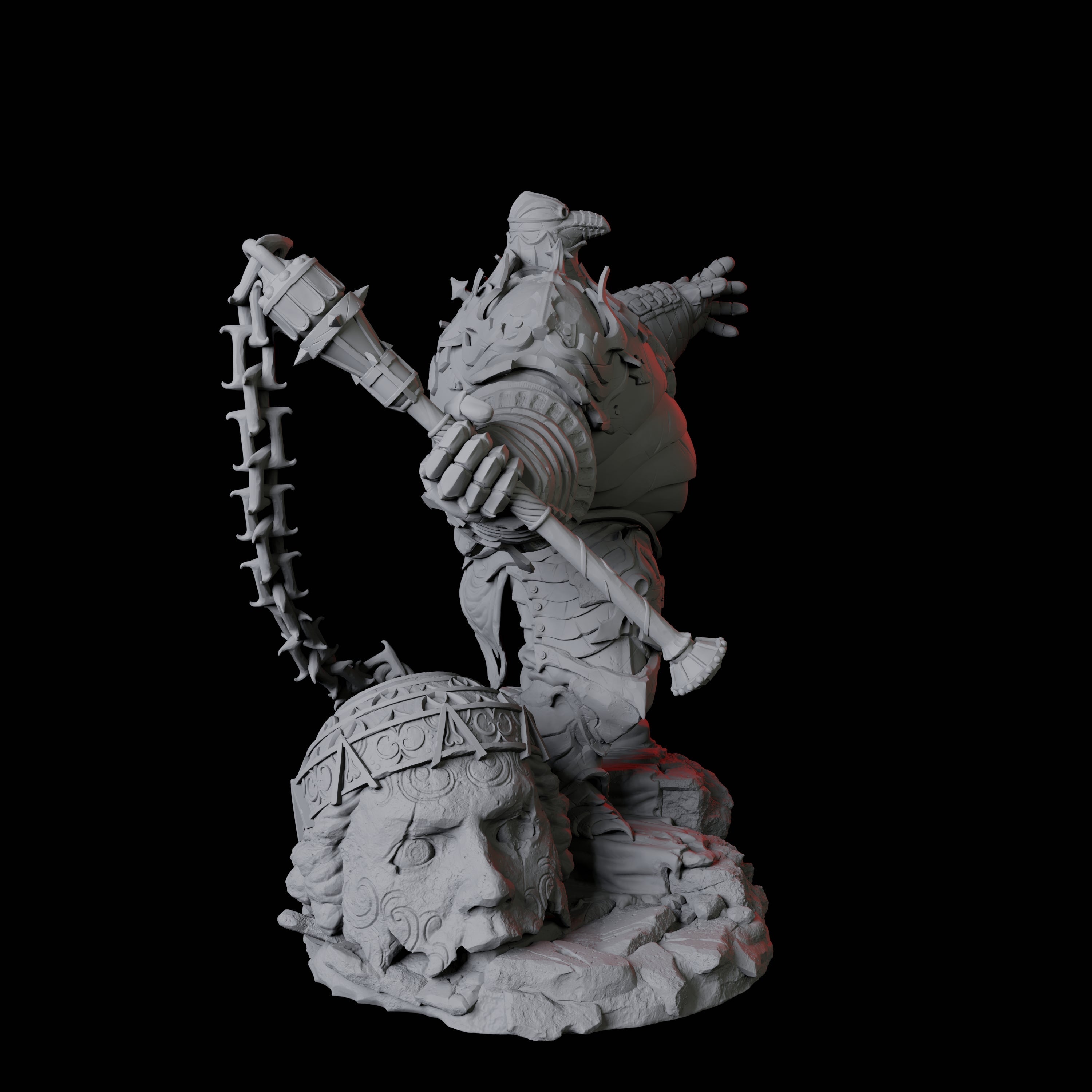 Hulking Animated Armour B Miniature for Dungeons and Dragons, Pathfinder or other TTRPGs