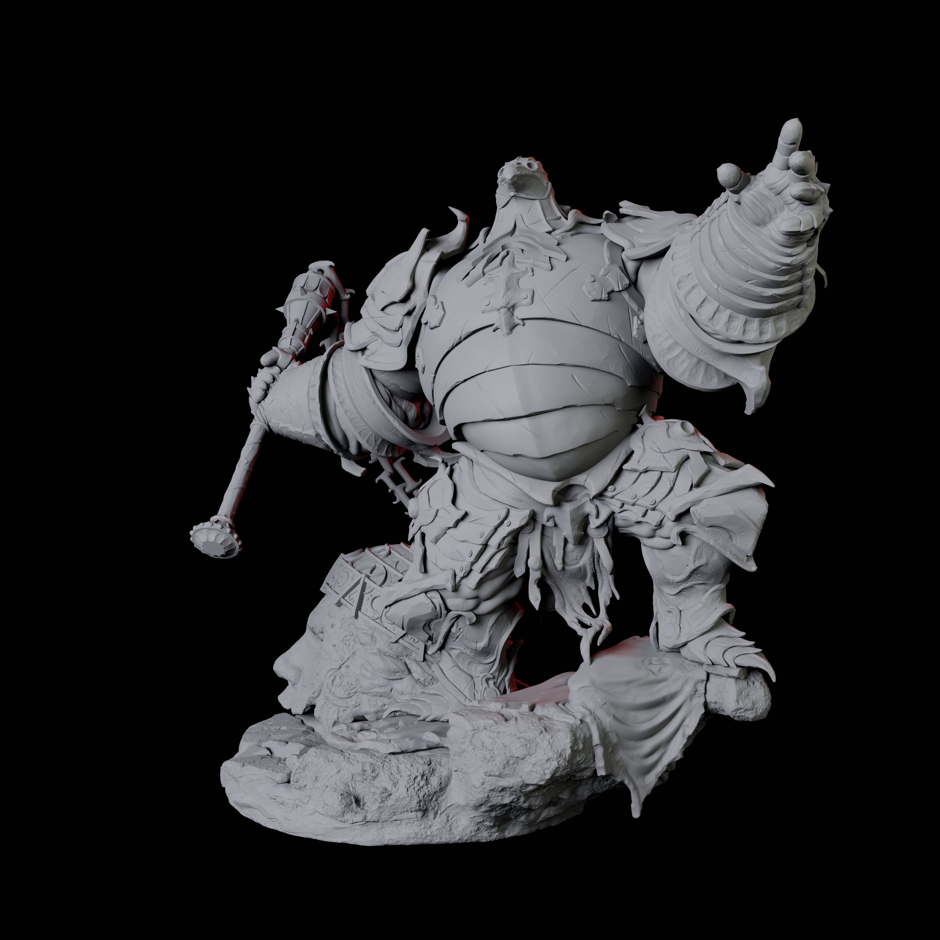 Hulking Animated Armour B Miniature for Dungeons and Dragons, Pathfinder or other TTRPGs