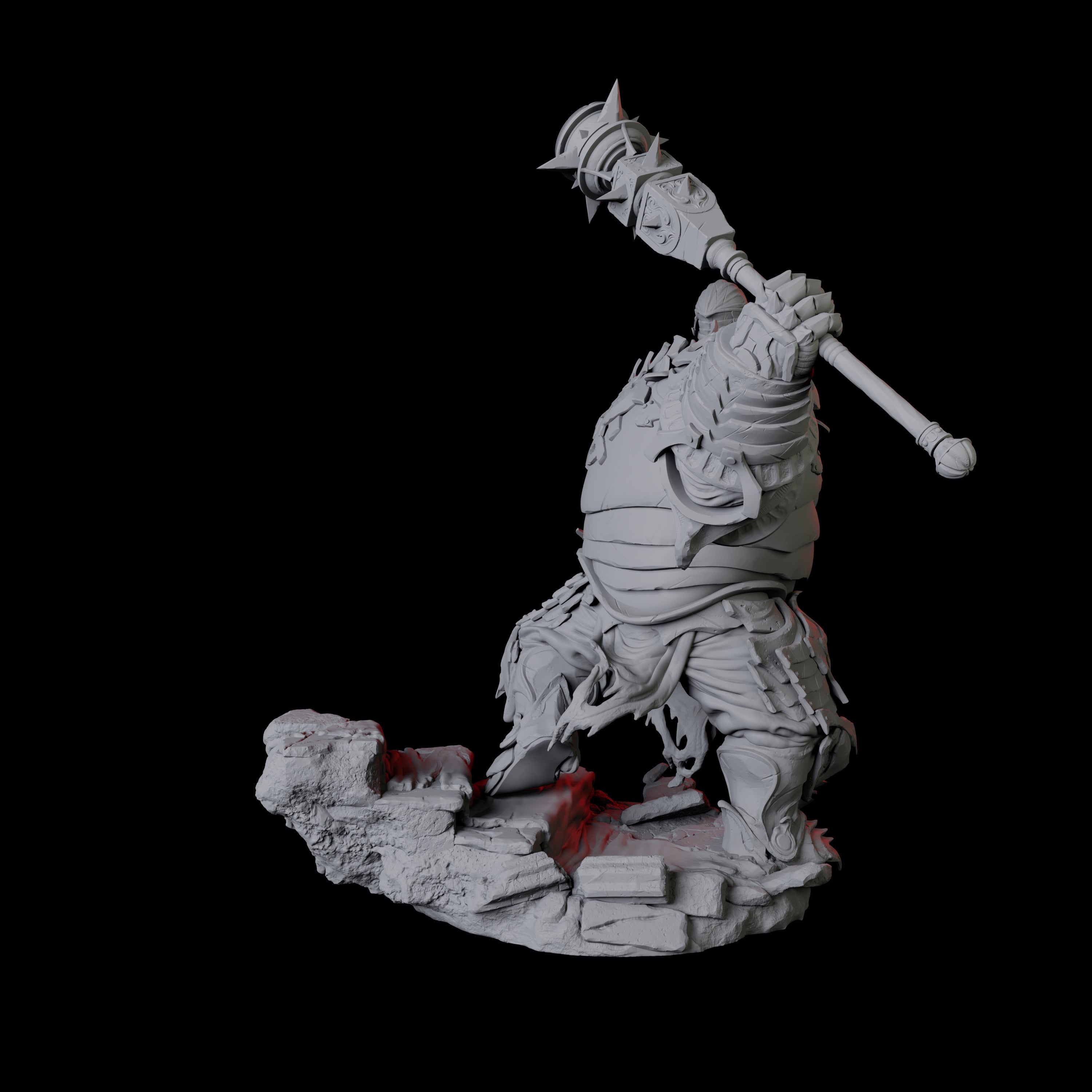 Hulking Animated Armour C Miniature for Dungeons and Dragons, Pathfinder or other TTRPGs