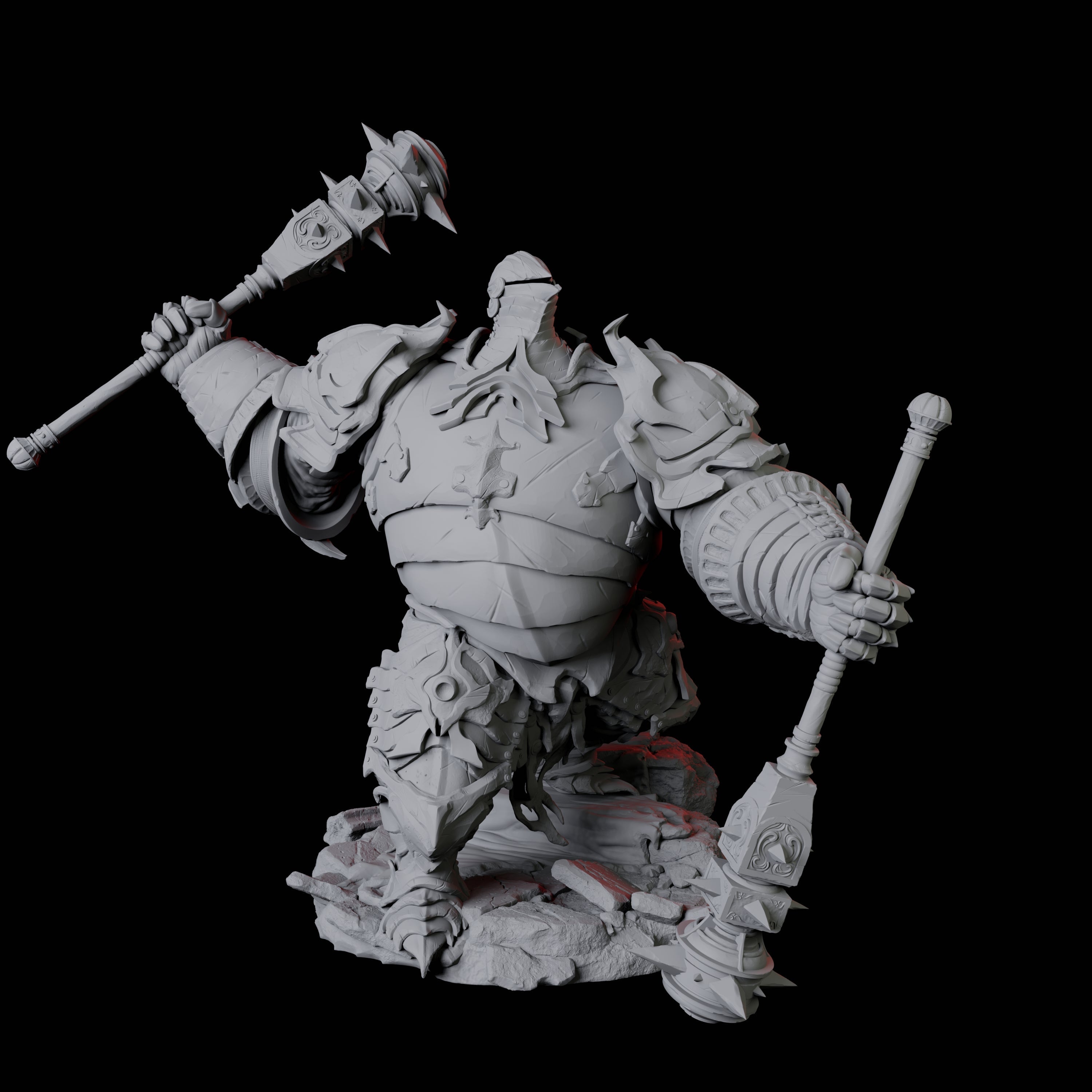 Hulking Animated Armour C Miniature for Dungeons and Dragons, Pathfinder or other TTRPGs