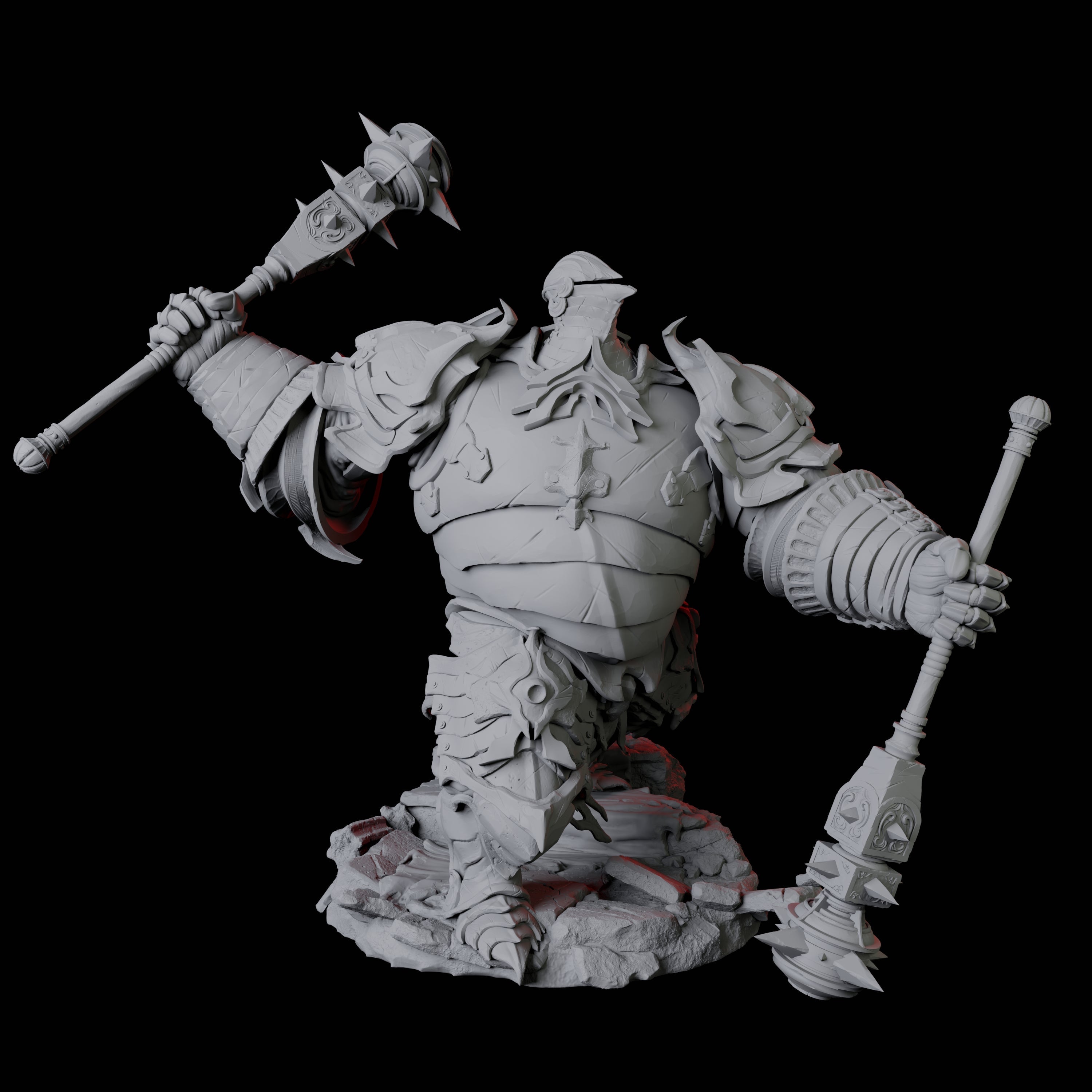 Hulking Animated Armour Set of Four Miniature for Dungeons and Dragons, Pathfinder or other TTRPGs