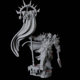 Hulking Armoured Barbarian D Miniature for Dungeons and Dragons, Pathfinder or other TTRPGs