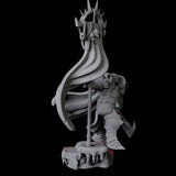 Hulking Armoured Barbarian D Miniature for Dungeons and Dragons, Pathfinder or other TTRPGs
