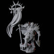 Hulking Armoured Barbarian D Miniature for Dungeons and Dragons, Pathfinder or other TTRPGs