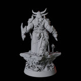 Hulking Armoured Warrior Miniature for Dungeons and Dragons, Pathfinder or other TTRPGs
