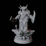 Hulking Armoured Warrior Miniature for Dungeons and Dragons, Pathfinder or other TTRPGs