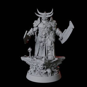 Hulking Armoured Warrior Miniature for Dungeons and Dragons, Pathfinder or other TTRPGs