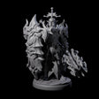Hulking Dark Elf Sentinel A Miniature for Dungeons and Dragons, Pathfinder or other TTRPGs