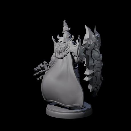 Hulking Dark Elf Sentinel B Miniature for Dungeons and Dragons, Pathfinder or other TTRPGs