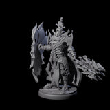 Hulking Dark Elf Sentinel B Miniature for Dungeons and Dragons, Pathfinder or other TTRPGs