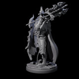 Hulking Dark Elf Sentinel C Miniature for Dungeons and Dragons, Pathfinder or other TTRPGs