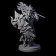 Hulking Dark Elf Sentinel C Miniature for Dungeons and Dragons, Pathfinder or other TTRPGs