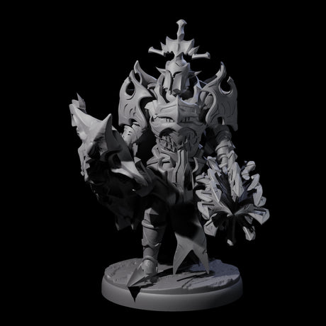 Hulking Dark Elf Sentinel D Miniature for Dungeons and Dragons, Pathfinder or other TTRPGs