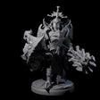 Hulking Dark Elf Sentinel D Miniature for Dungeons and Dragons, Pathfinder or other TTRPGs