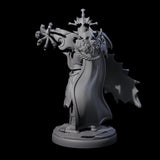 Hulking Dark Elf Sentinel F Miniature for Dungeons and Dragons, Pathfinder or other TTRPGs