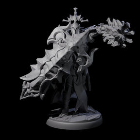 Hulking Dark Elf Sentinel F Miniature for Dungeons and Dragons, Pathfinder or other TTRPGs
