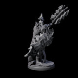 Hulking Dark Elf Sentinel G Miniature for Dungeons and Dragons, Pathfinder or other TTRPGs