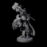 Hulking Dark Elf Sentinel G Miniature for Dungeons and Dragons, Pathfinder or other TTRPGs
