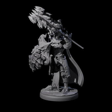Hulking Dark Elf Sentinel G Miniature for Dungeons and Dragons, Pathfinder or other TTRPGs