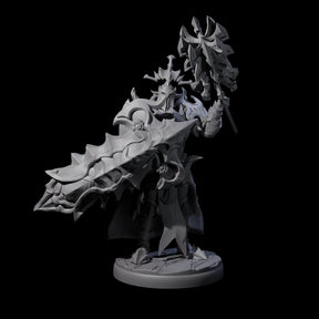 Hulking Dark Elf Sentinel G Miniature for Dungeons and Dragons, Pathfinder or other TTRPGs