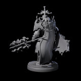 Hulking Dark Elf Sentinel H Miniature for Dungeons and Dragons, Pathfinder or other TTRPGs
