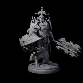 Hulking Dark Elf Sentinel H Miniature for Dungeons and Dragons, Pathfinder or other TTRPGs